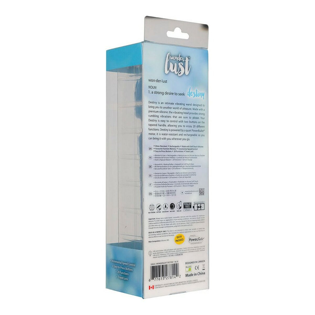Wand Massager Destiny – Massaggiatore a Bacchetta Ricaricabile con 20 Modalità