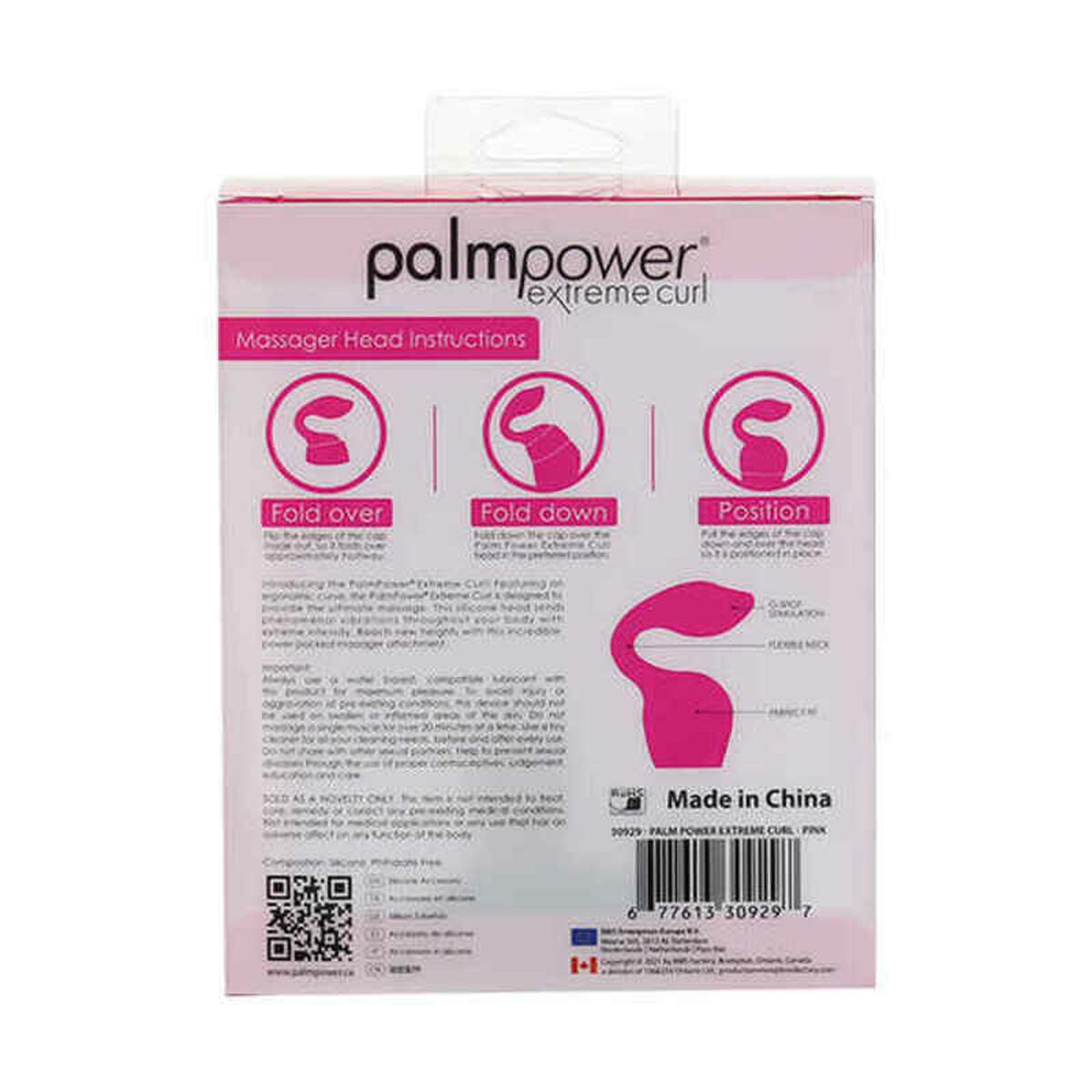 Accessorio per Stimolazione Punto G Palmpower Extreme Curl