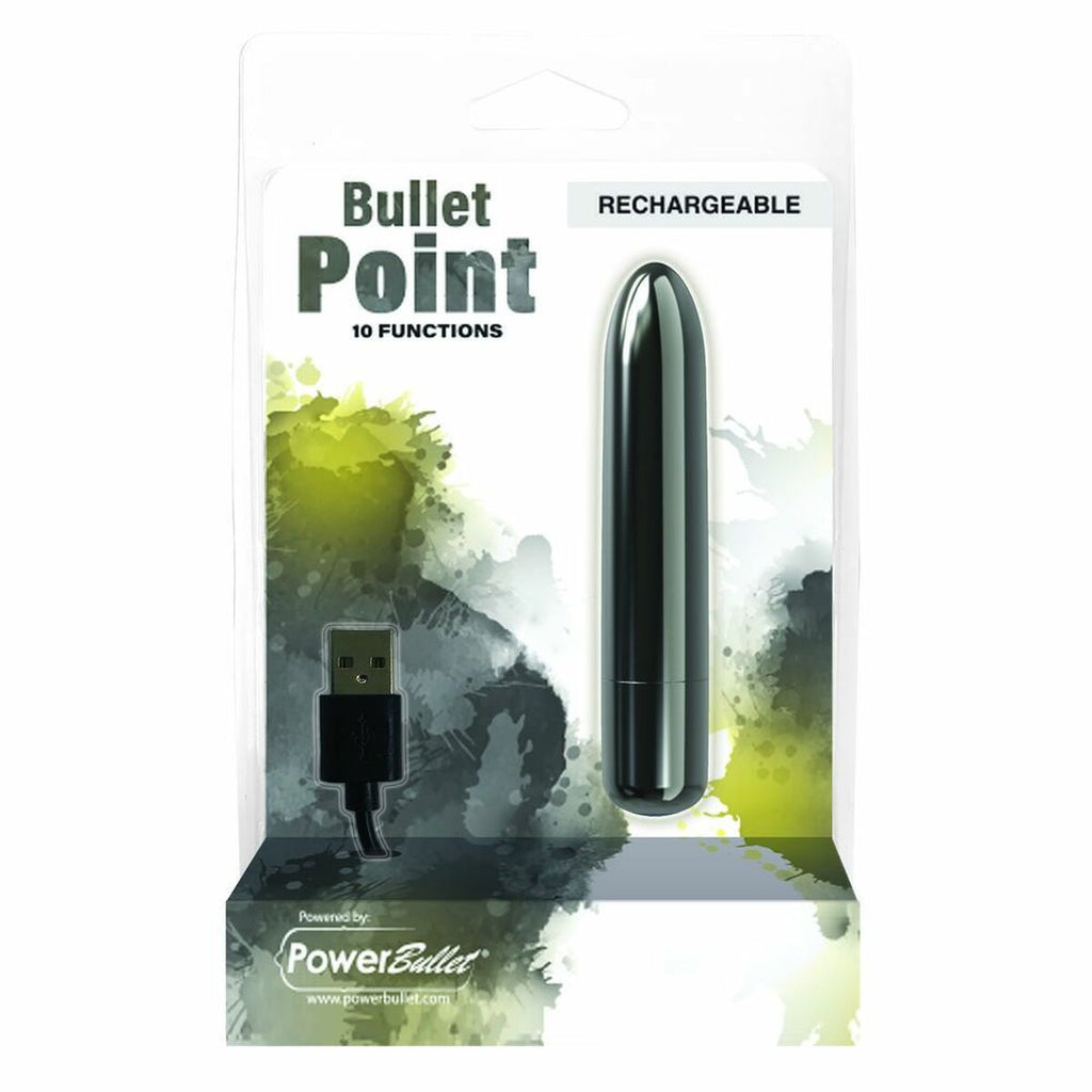 Vibratore Bullet PowerBullet 10 – Ricaricabile USB Compatto