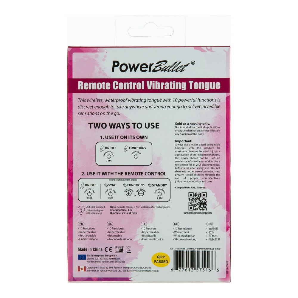 Ovetto Vibrante PowerBullet con Telecomando