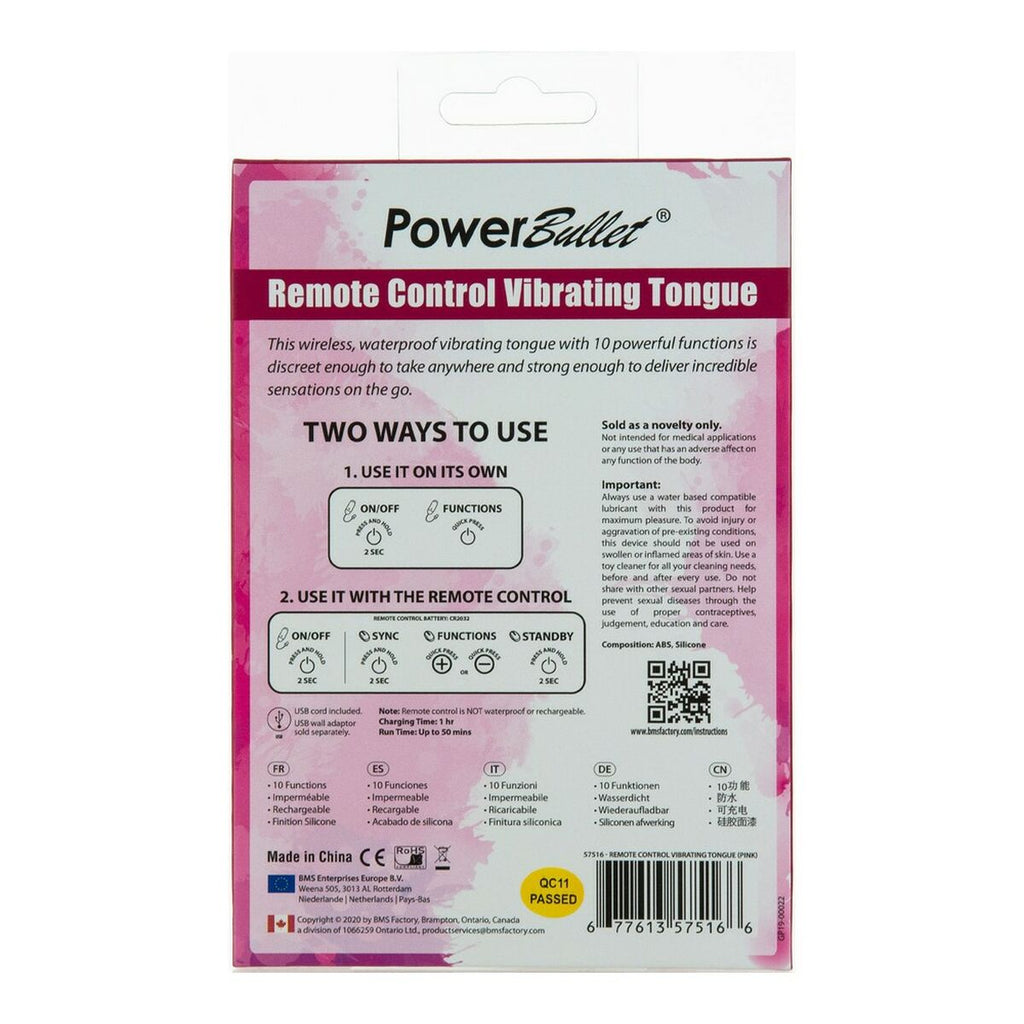 Ovetto Vibrante PowerBullet con Telecomando
