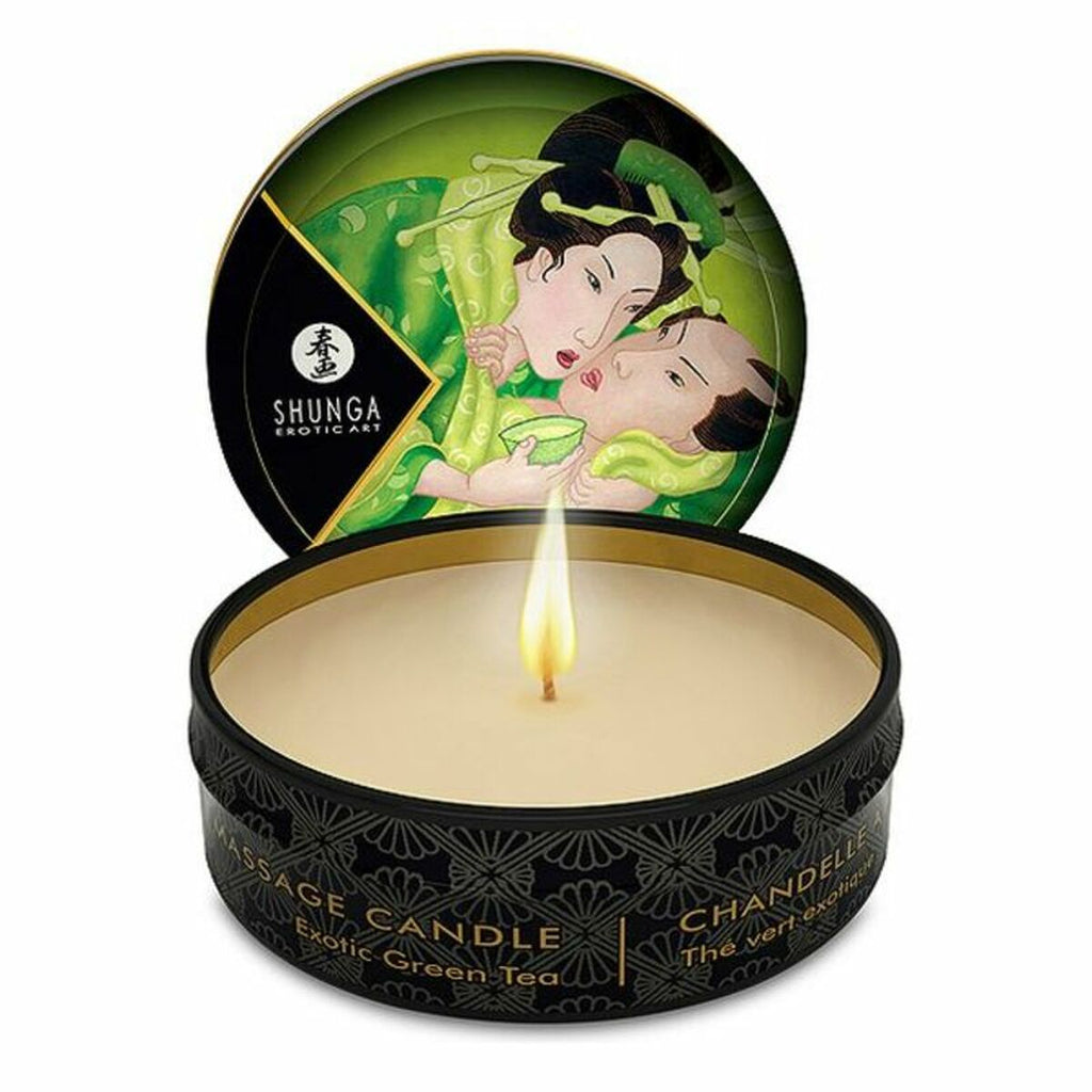 Candela da Massaggio Shunga Tè Verde