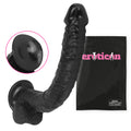 Eroticon Mega Dildo con Ventosa – 40 cm Silicone Nero