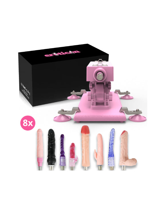 Reid Love Machine con 8 Accessori – Potente, Regolabile e Discreta