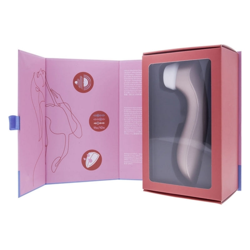 Stimolatore Clitorideo a Suzione Satisfyer Pro 2+ – Silicone Ricaricabile e Impermeabile
