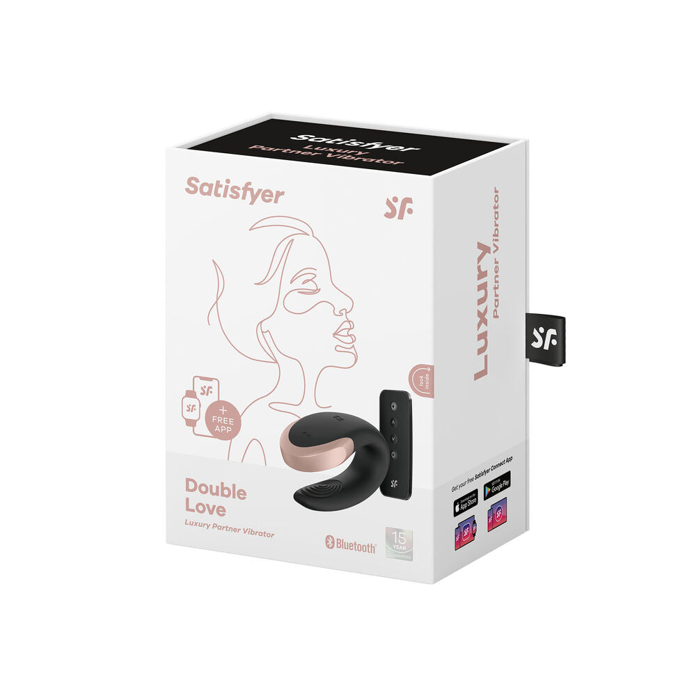 Stimolatore a Doppia Stimolazione Satisfyer Love Black con Telecomando