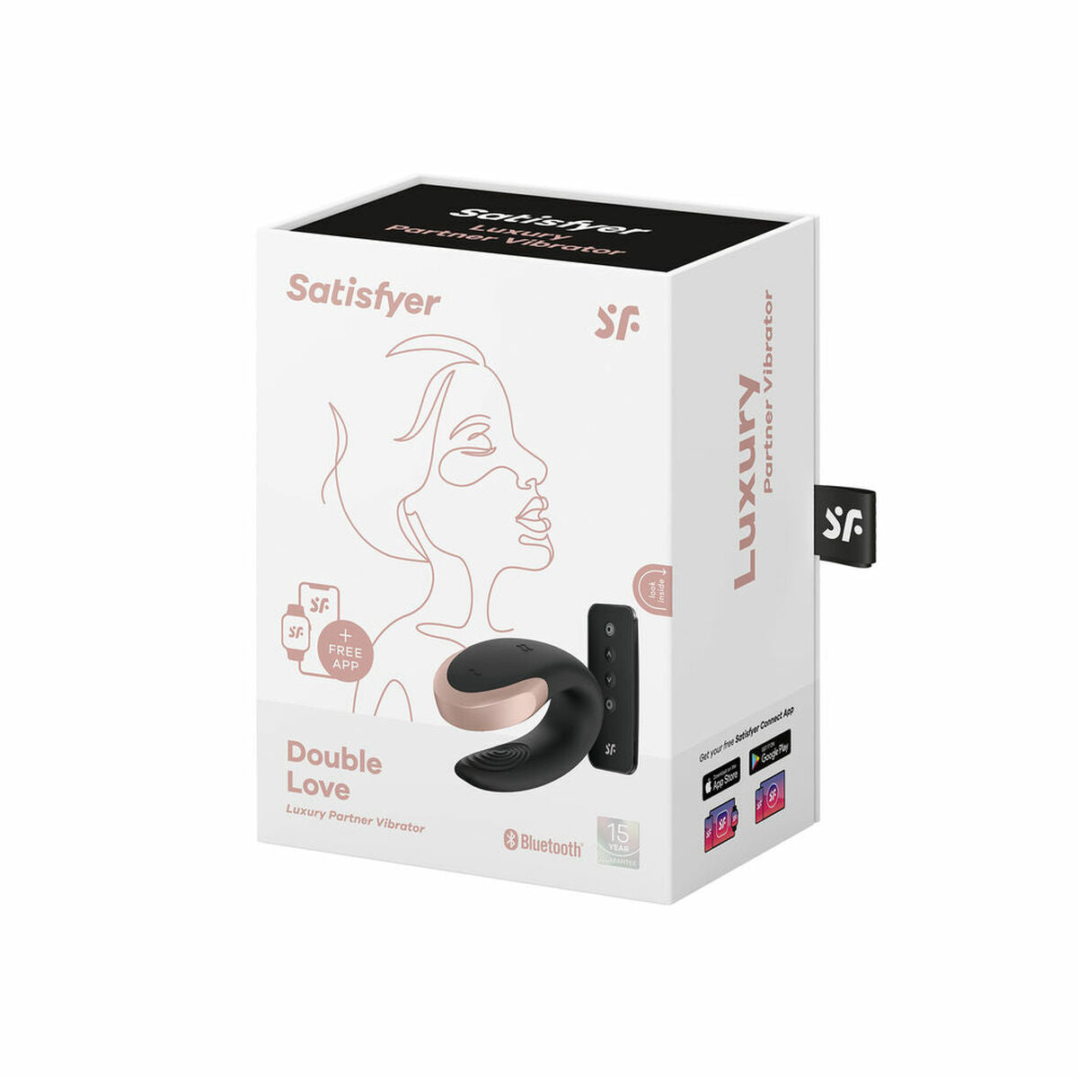Stimolatore a Doppia Stimolazione Satisfyer Love Black con Telecomando