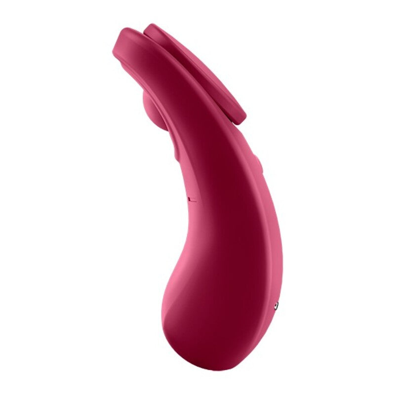 Satisfyer Little Secret Wine – Massaggiatore per Coppie Compatto e Ricaricabile