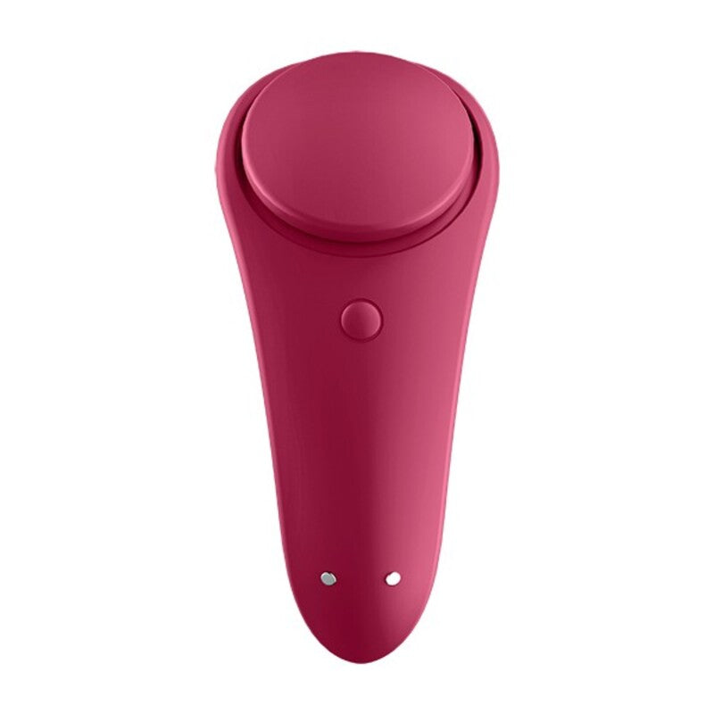 Satisfyer Little Secret Wine – Massaggiatore per Coppie Compatto e Ricaricabile