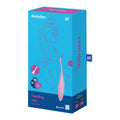 Satisfyer Curve Clitoral Vibrator Pink – Ricaricabile, Impermeabile e in Silicone