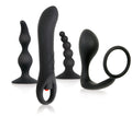 Kit per Stimolazione Prostatica 4 Pezzi