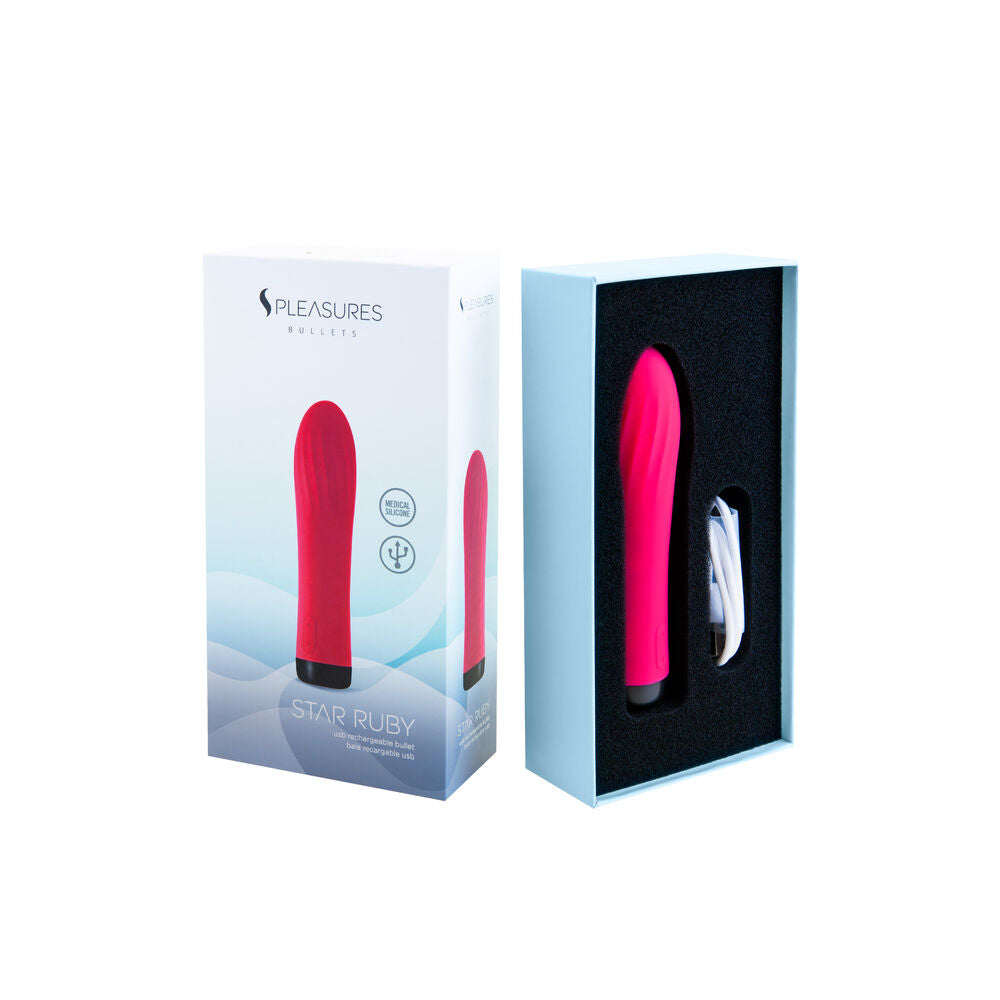 Vibratore Bullet S Pleasures Rosa Cherry