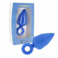 Butt Plug in Silicone Blu