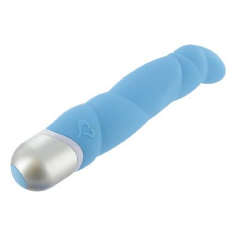 Vibratore Gino Blue FeelzToys – Silicone Platino 16 cm