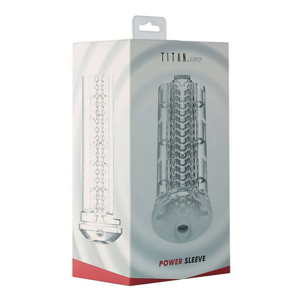 Kiiroo Power Masturbating Sleeve – Morbido, Trasparente e Facile da Pulire