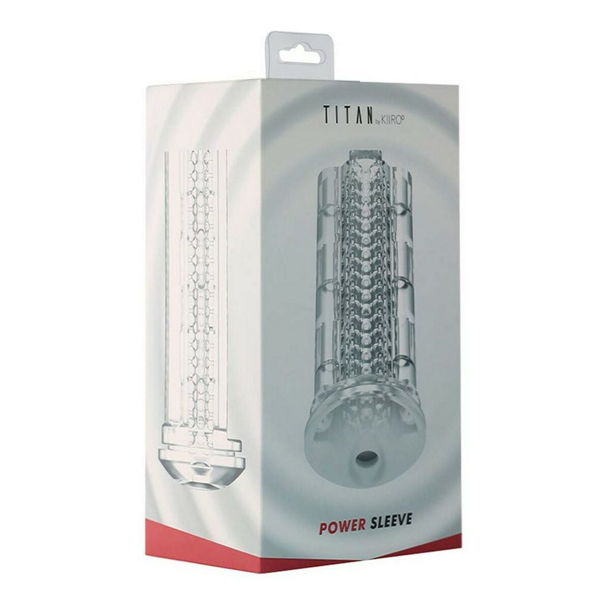 Kiiroo Power Masturbating Sleeve – Morbido, Trasparente e Facile da Pulire