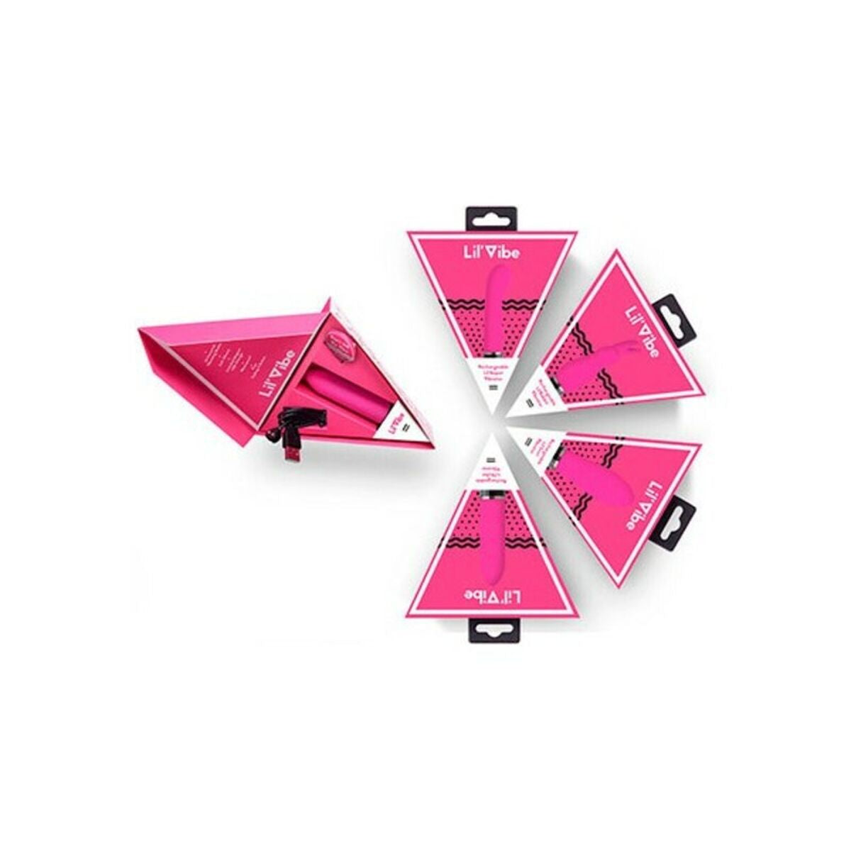 Vibratore Bullet Lil’Vibe Rosa/Nero