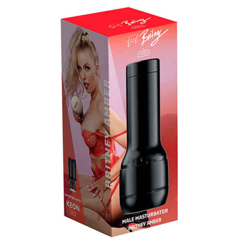 Masturbatore Realistico Kiiroo Nero in Silicone