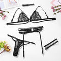 Set Lingerie Sexy in Pizzo con Spalline – Vestibilità Slim Fit