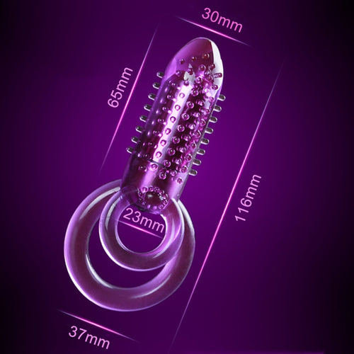 Anello Vibrante Doppio Stimolatore