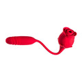 Flower Power Vibratore a Doppia Funzione a Forma di Rosa