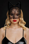 Sexy Cat Mask Lace Mask Cute Cat Ears Full Face Mask Masquerade Masks