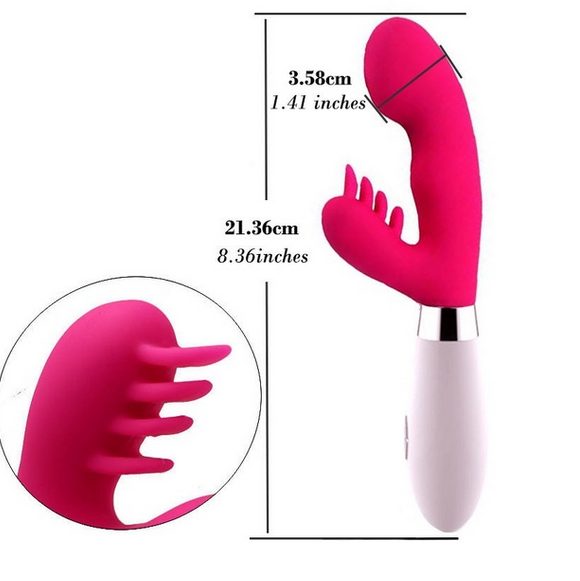 Mini Wand Massager Wireless in Silicone – Ricaricabile e Impermeabile