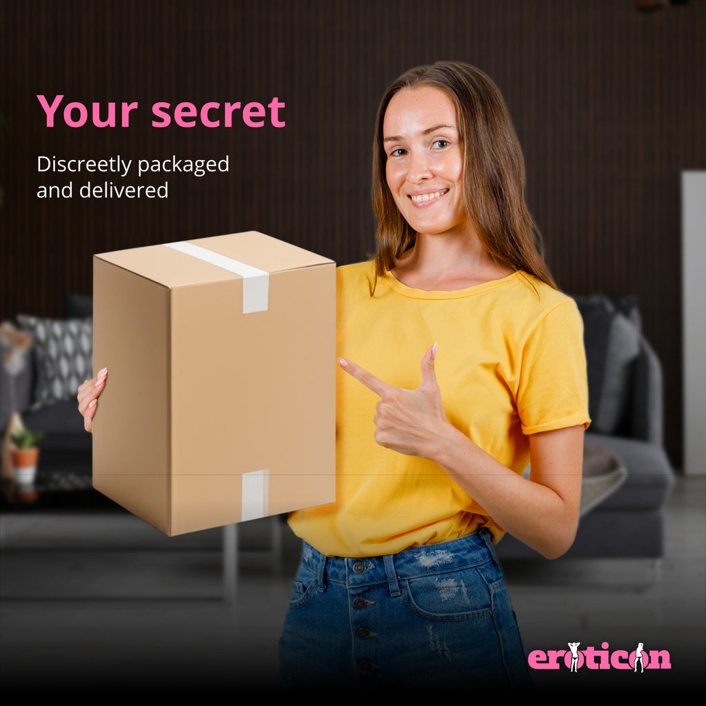 Eroticon Mega Dildo con Ventosa – 40 cm Silicone Nero
