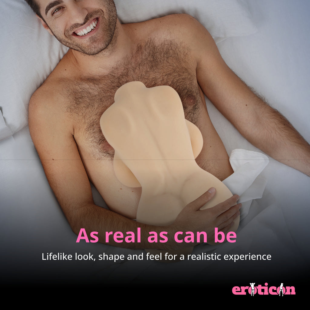 Stormy Sex Doll Masturbator Eroticon – Realistica, Multi-Opening e Facile da Pulire